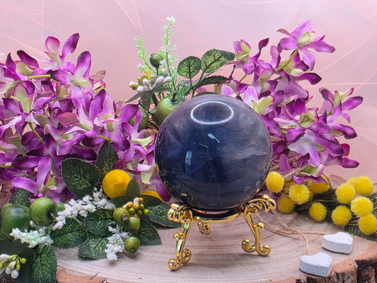 Sfera Fluorite naturale 7cm