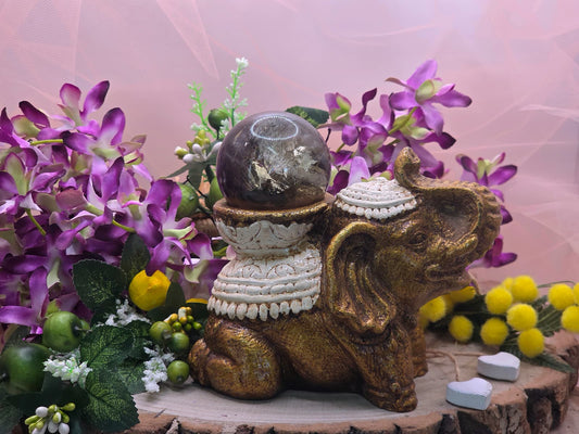 Sfera quarzo fumè naturale 