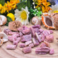 Tormalina rosa grezza naturale