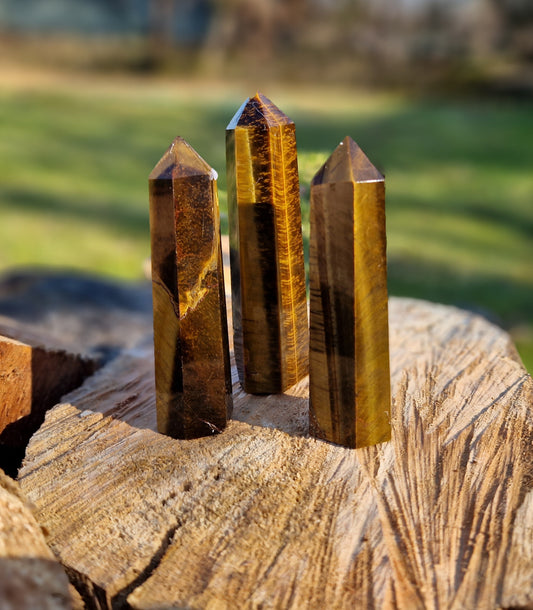 Torre occhio di tigre pietra naturale