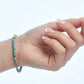 Bracciale Turchese e Pietra paesina naturale