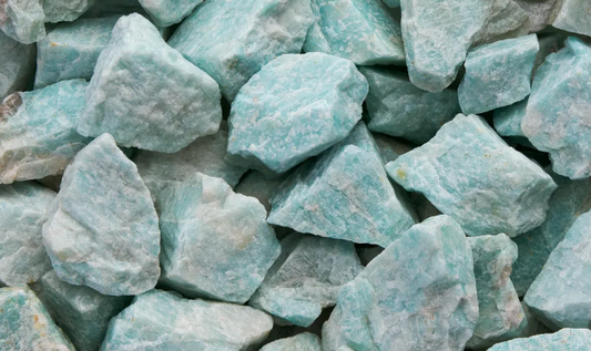 Amazzonite pietra naturale grezza