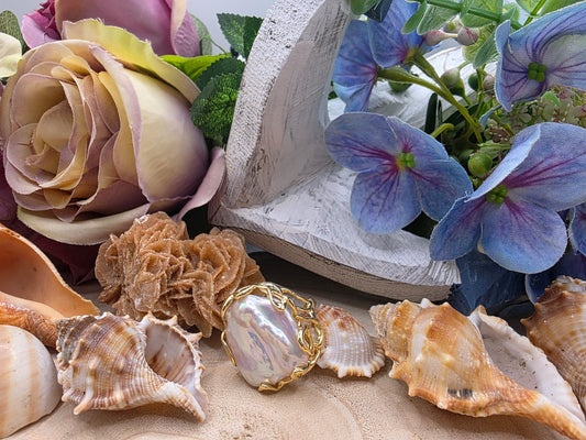 Anello Perla pietra naturale