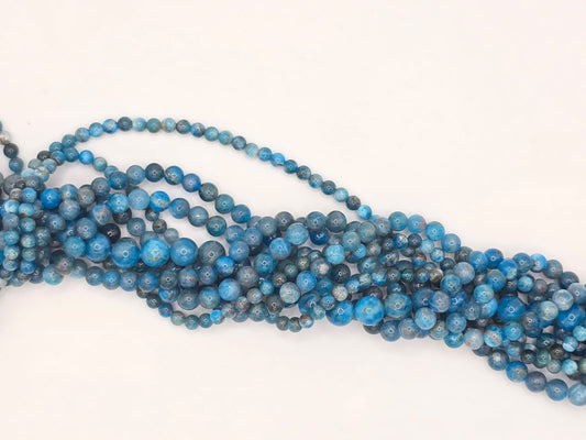 Apatite filo pietra naturale tondo liscio