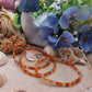 bracciale Corniola 4mm pietra naturale