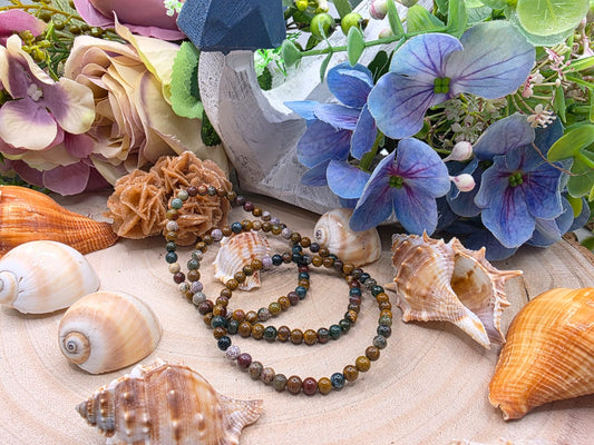Bracciale Diaspro Oceano naturale