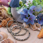 bracciale diaspro dalmata 4mm naturale