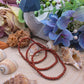 Bracciale Diaspro Rosso 4mm pietra naturale