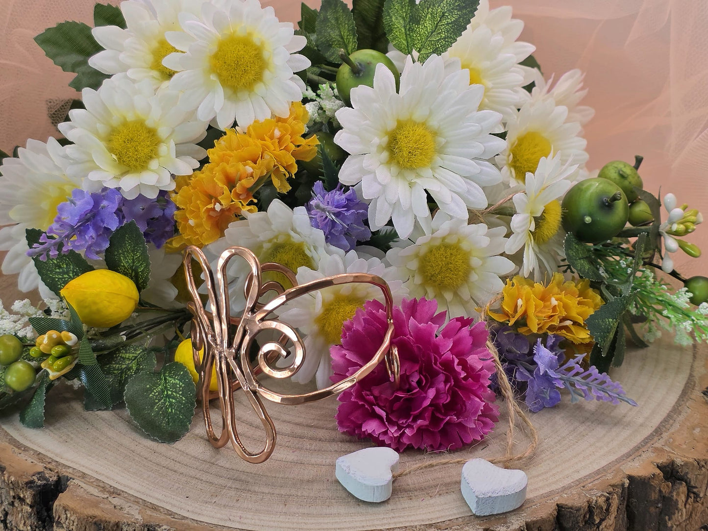 Bracciale in rame regolabile