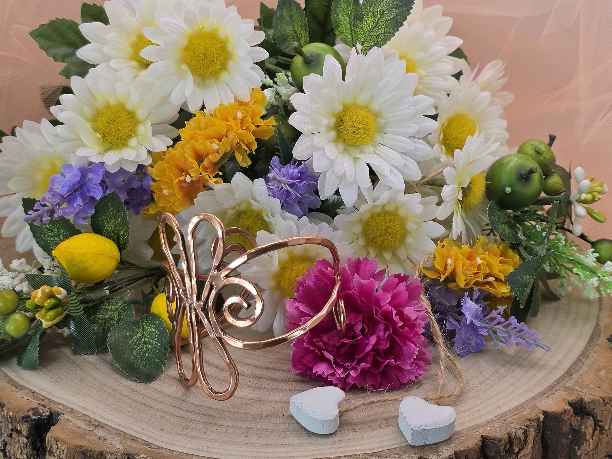 Bracciale in rame regolabile