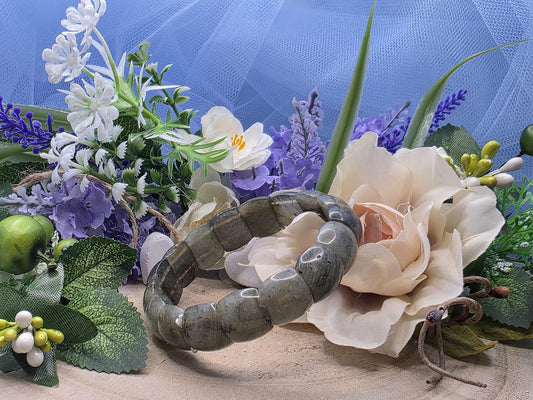 bracciale fascia Labradorite naturale