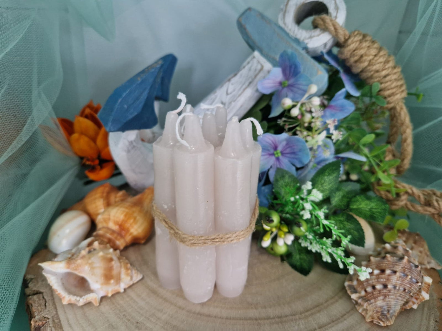 Candele e oggetti per rituali