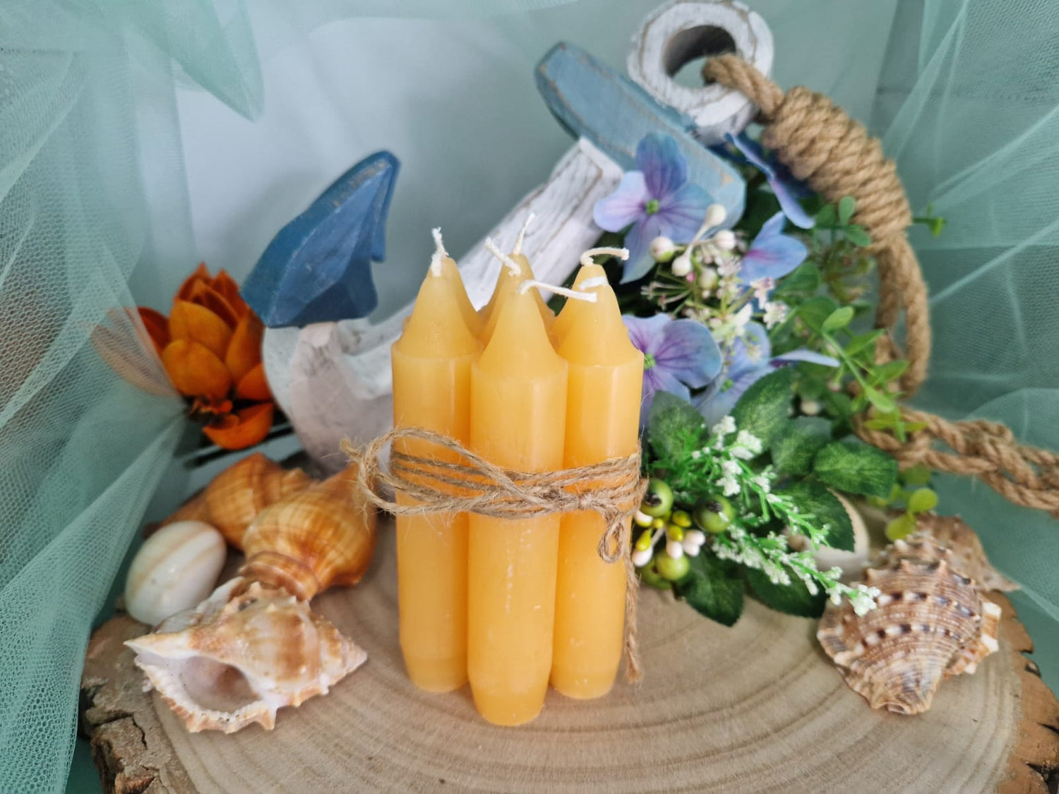 Candele e oggetti per rituali