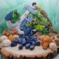 Dumortierite pietra naturale burattata