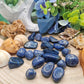 Dumortierite pietra naturale burattata