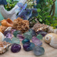 Fluorite pietra naturale burattata