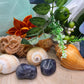 Iolite burattata pietra naturale