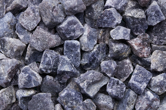 Iolite grezza pietra naturale