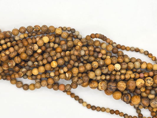 Pietra Paesina filo tondo liscio pietra naturale