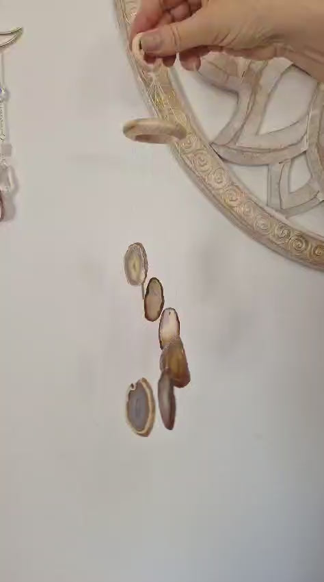 Campana a vento Agata naturale