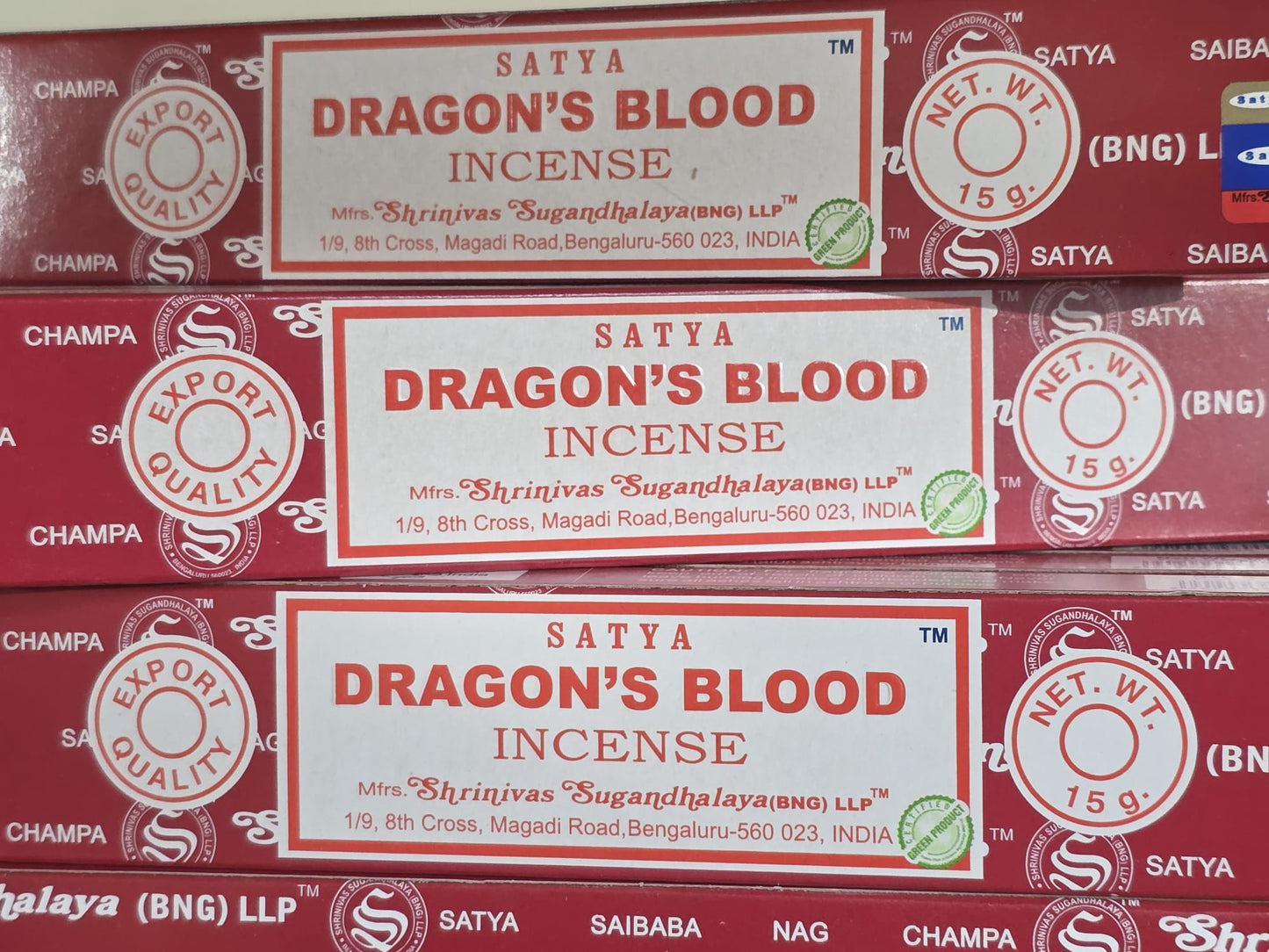 Incenso Satya Dragon's Blood