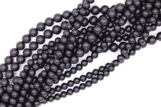Shungite filo tondo liscio pietra naturale