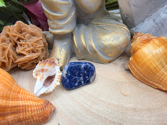 Sodalite pietra naturale burattata