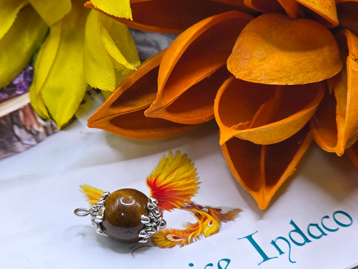 Ciondolo 'Su Coccu' pietra naturale