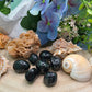 Tormalina nera pietra naturale burattata