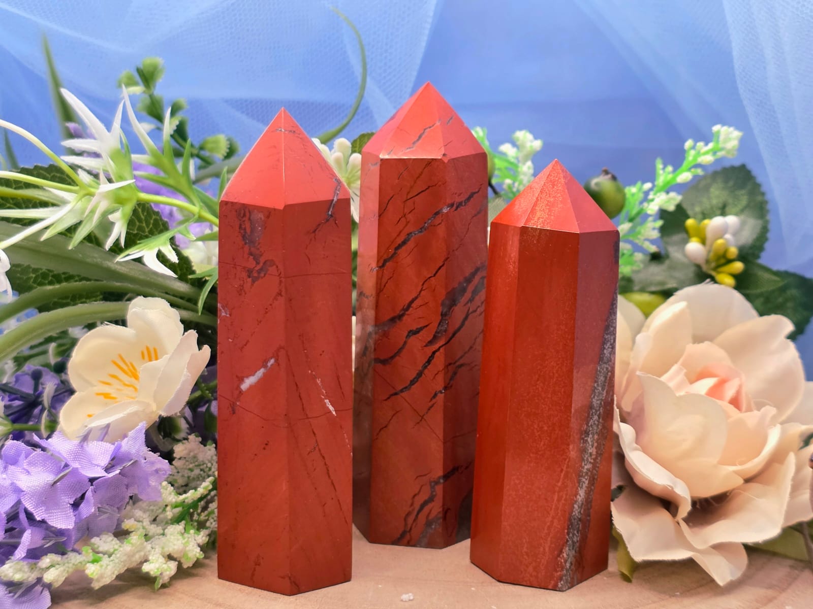 torre diaspro rosso naturale 