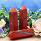 torre diaspro rosso naturale 