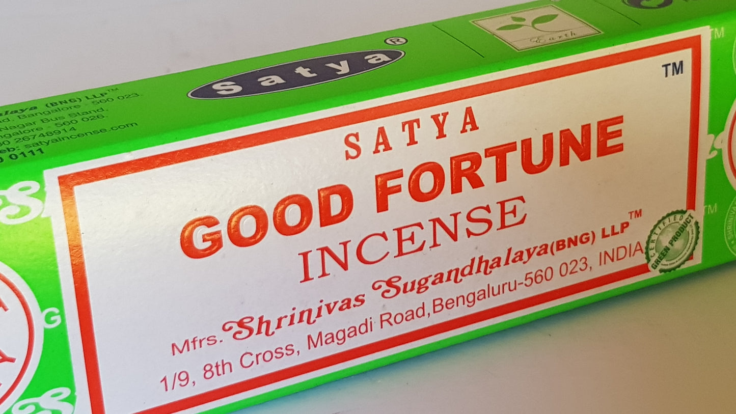 Incenso Satya Good Fortune