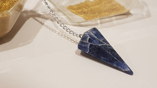 Pendolino pietra naturale sodalite