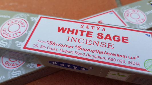 Incenso Satya White Sage