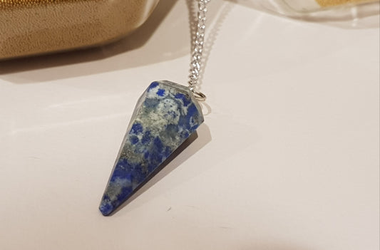 Pendolino pietra naturale lapislazuli