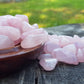 Quarzo rosa pietra burattata