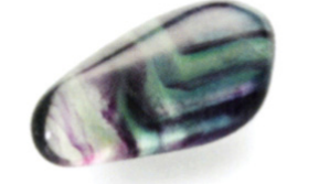 FLUORITE, pietra naturale burattata