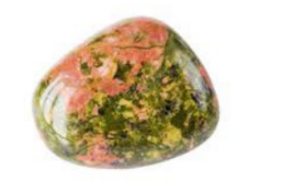 UNAKITE, pietra naturale burattata